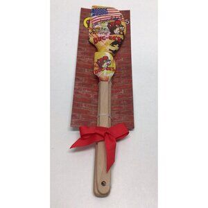 Set Of 2 Buc-ee's Kitchen Silicone Spatula Multicolor Graffiti American Flag NEW